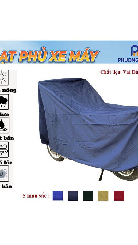 Bạt trùm xe máy 01