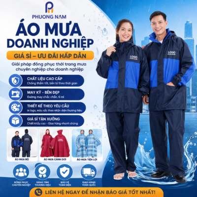 Alt="Áo mưa doanh nghiệp giá sỉ Phương Nam"