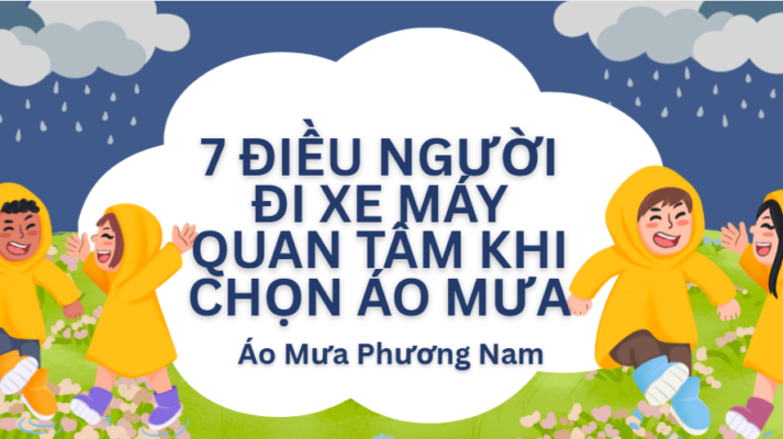 Alt:"7 điều khi chọn áo mưa"