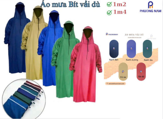 Alt="Áo mưa bít hông Phương Nam"