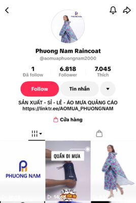 alt="tiktok shop áo mưa phương nam"