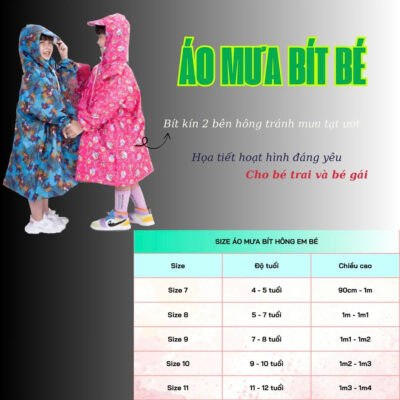 Alt="Áo mưa bít bé Phương Nam"