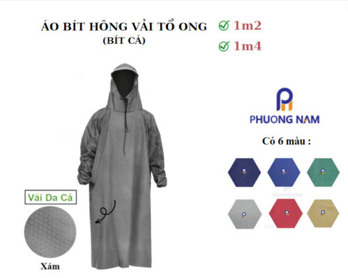 Alt="Áo mưa bít hông Phương Nam"