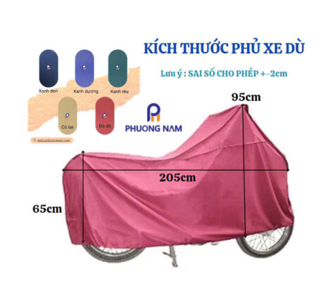 Alt="Bạt phủ xe máy Phương Nam"